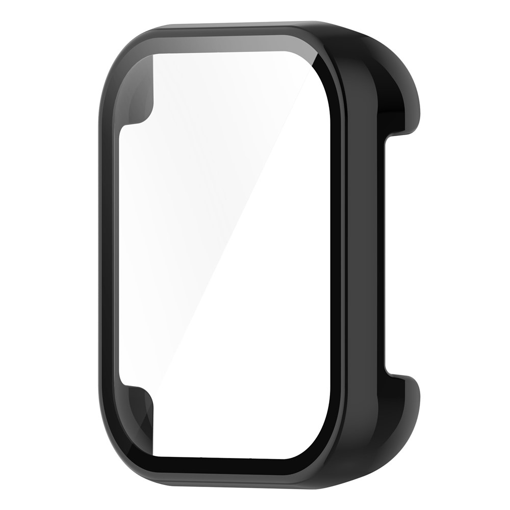 For Oppo Watch 2 46mm Anti-scratch PC Watch Case with Tempered Glass Screen Protector Full Coverage Cover - Black-3