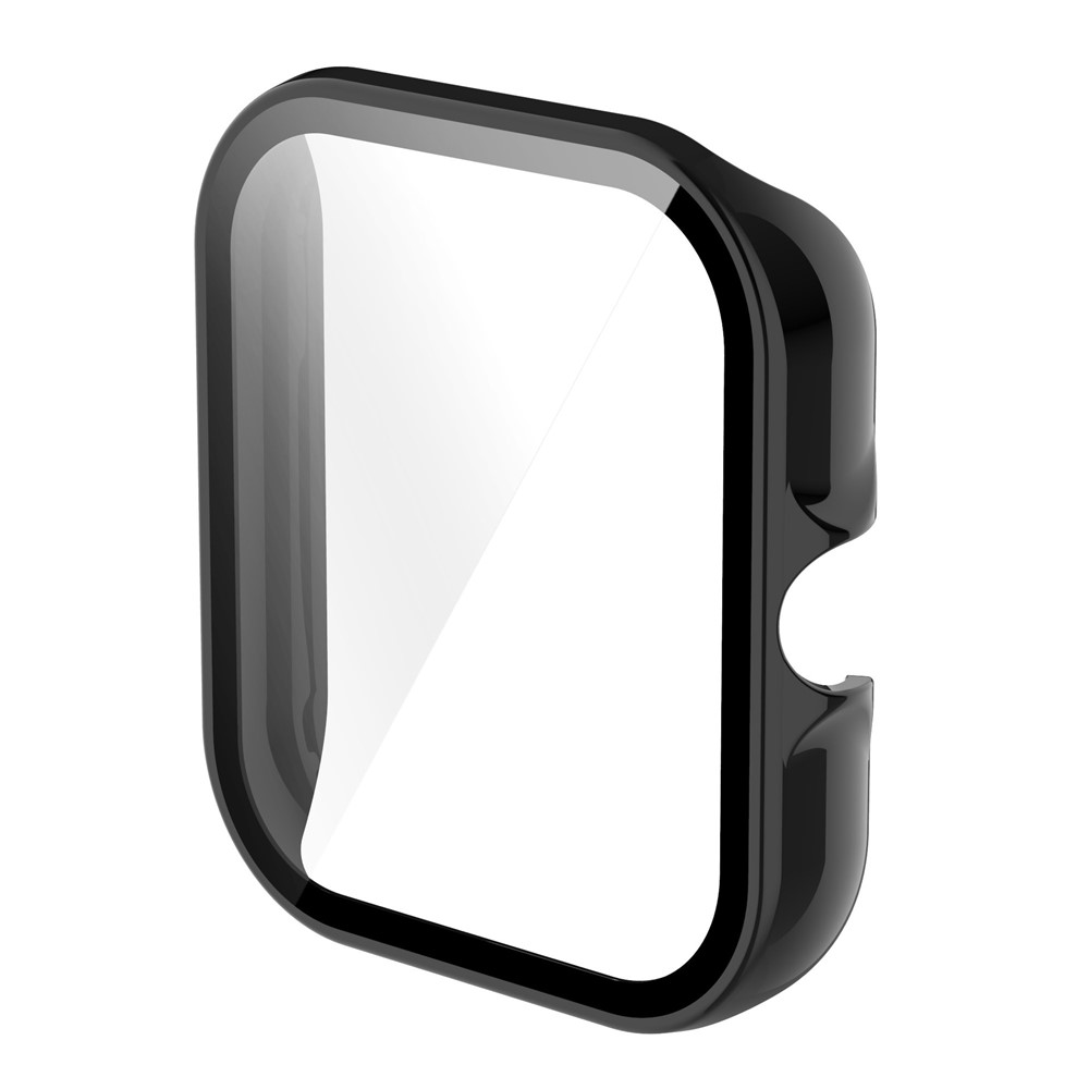 For Huami Amazfit GTS3 Drop-proof PC Watch Case Protective Cover with Tempered Glass Screen Protector - Black-2