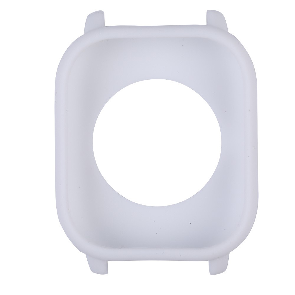For Haylou RS4 / RS4 Plus LS11 / LS12 Silicone Watch Case Anti-drop Scratch-resistant Protective Cover - White-3