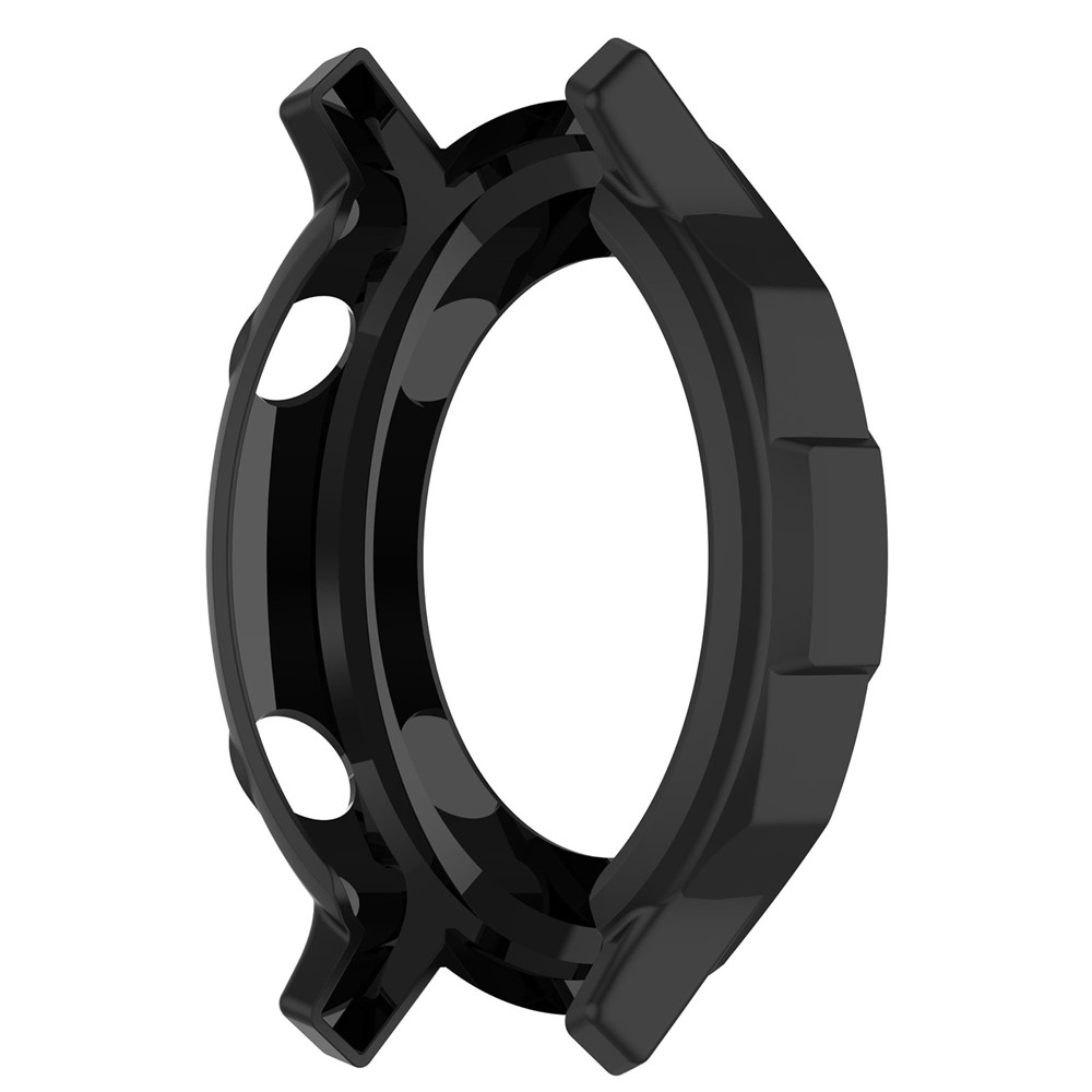 For Realme Watch S Hollow-out Anti-dust Anti-fall Soft TPU Watch Case Shockproof Protective Cover - Black-4