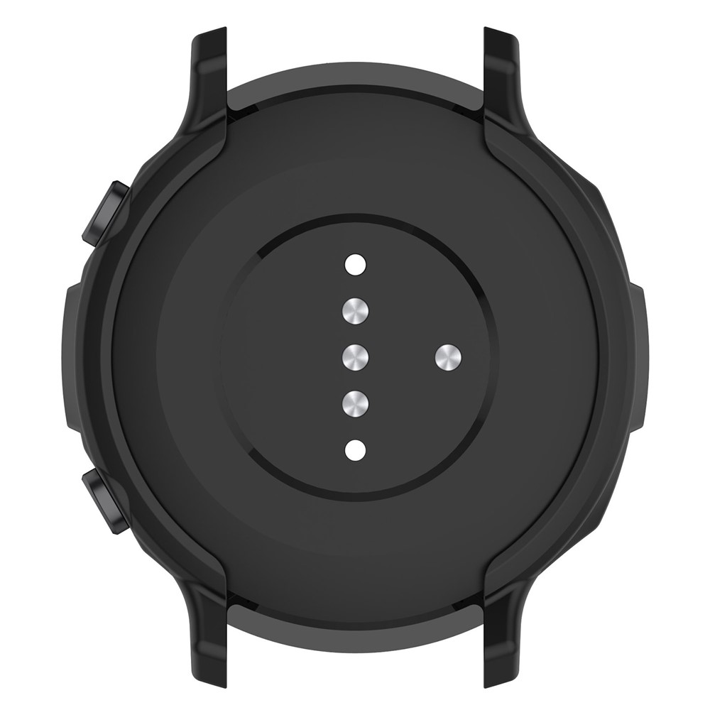 For Realme Watch S Hollow-out Anti-dust Anti-fall Soft TPU Watch Case Shockproof Protective Cover - Black-6