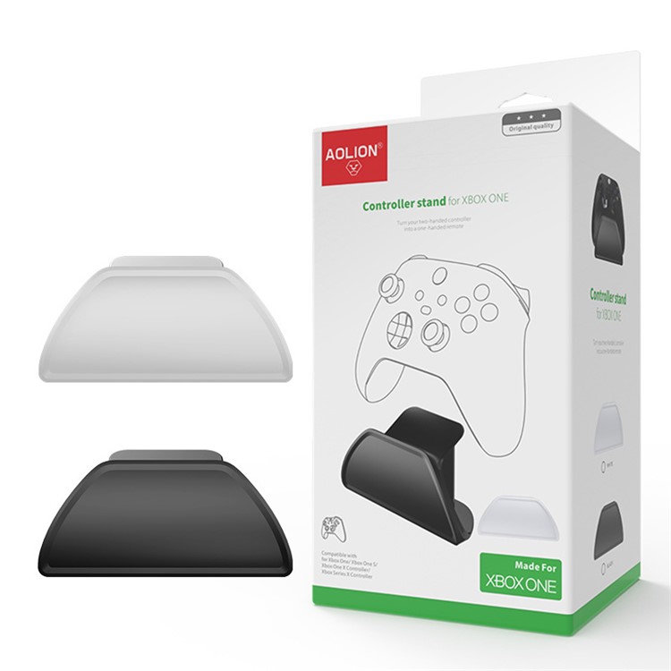 Aolion Al-xb2019 Для Xbox One / Один Стройный / Один х / Серия S X Gamepad Mount Mount Abs Game Controller Desktop Display Stand - Черный-7