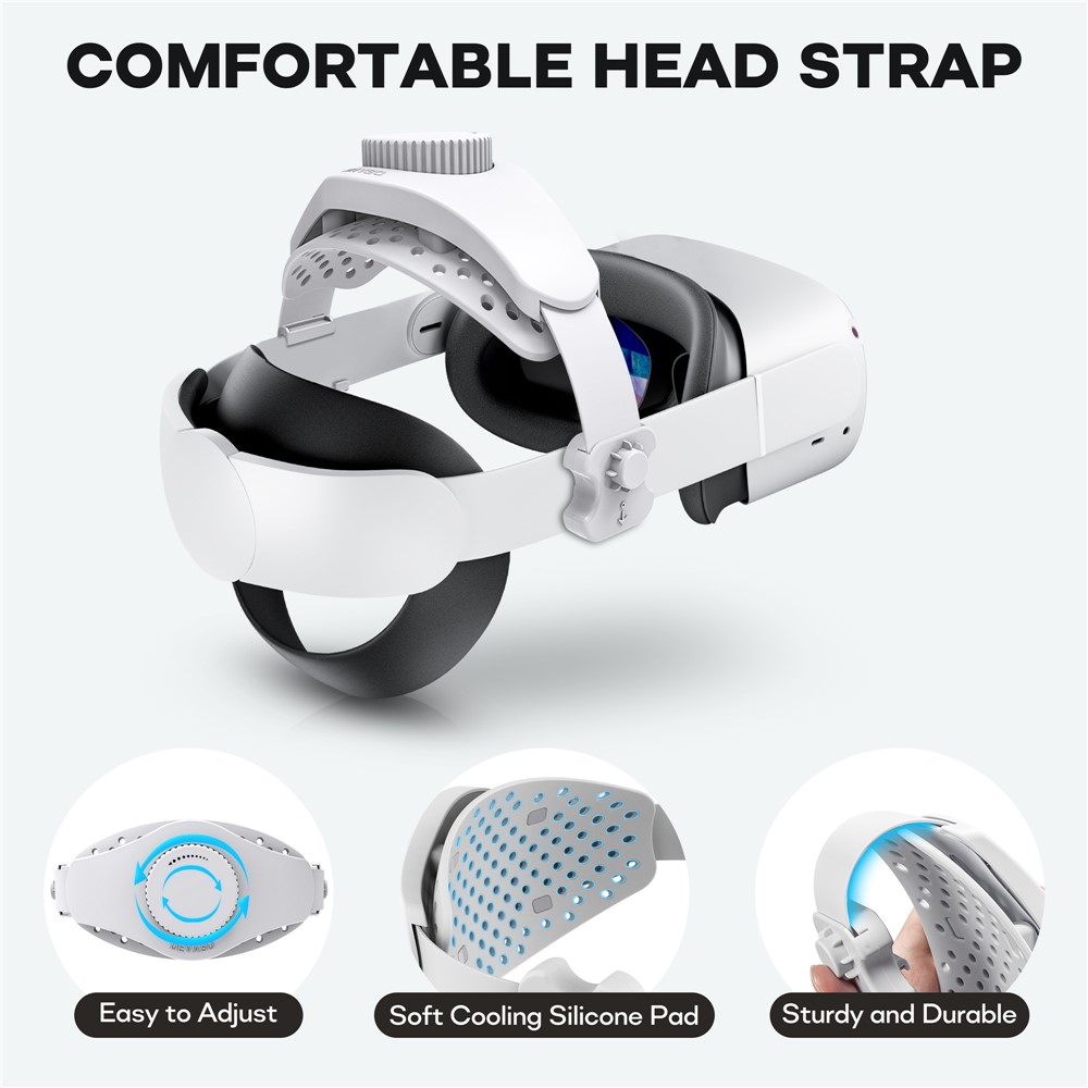 Shopping devaso verstellbarer kopfgurt f r meta quest pro quest 2