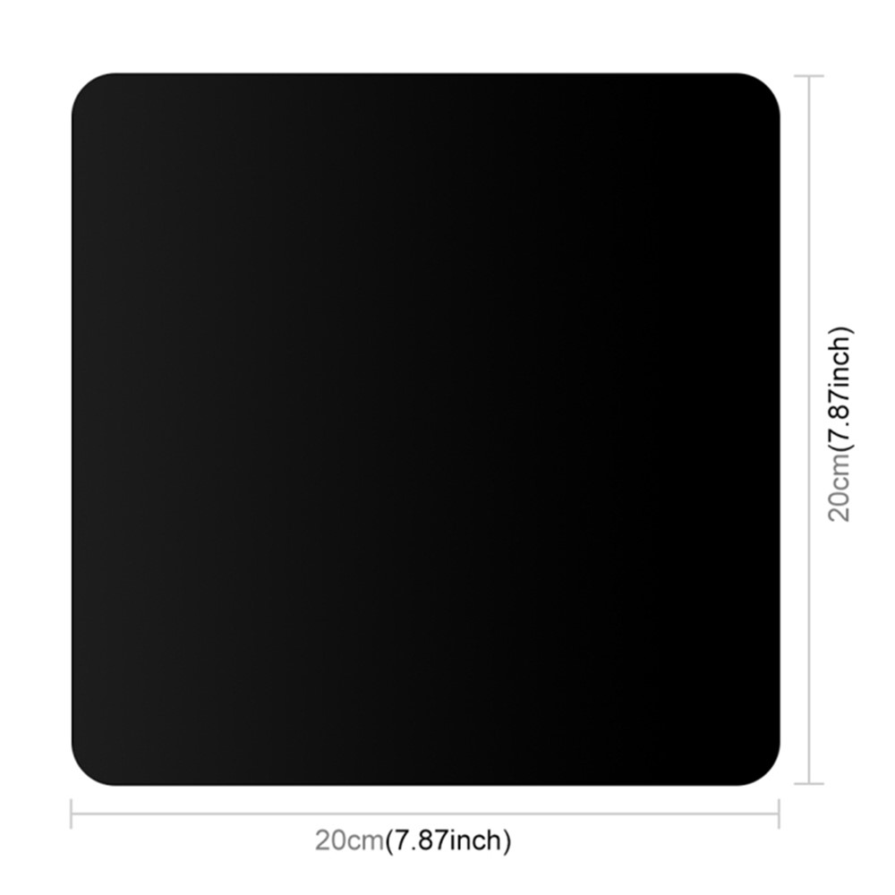 PULUZ PU5320 20CM Acrylic Photography Reflection Board Background Board Photography Accessory - Black-2