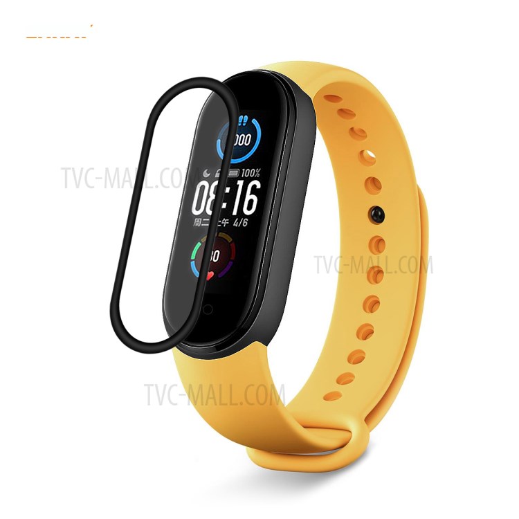 ENKAY HAT PRINCE 3D PC Edge + PMMA Full Coverage Screen Film for Xiaomi Mi Band 5-1