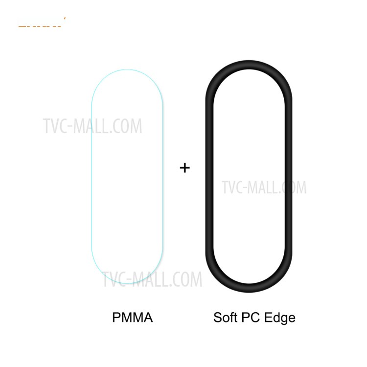 ENKAY HAT PRINCE 3D PC Edge + PMMA Full Coverage Screen Film for Xiaomi Mi Band 5-3