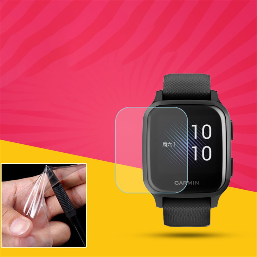 Soft TPU Film for Garmin Venu SQ Anti-explosion Screen Protector-1