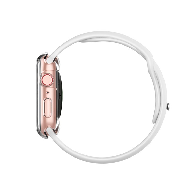 TPU Frame Cover with Tempered Glass Screen Protector for Apple Watch Series 6/5/4/SE 44mm-7
