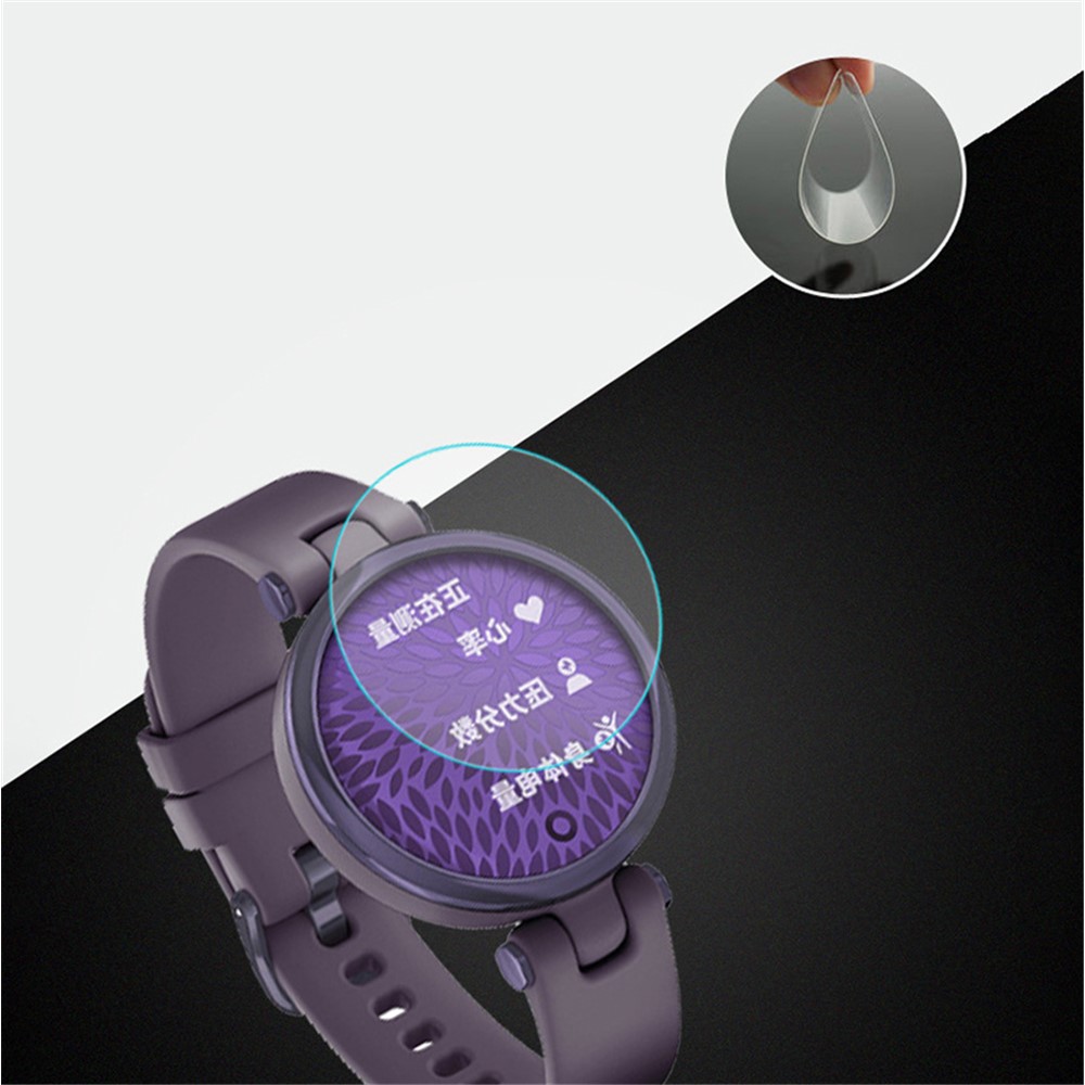 D29mm Anti-Burst TPU Screen Protector Film for Garmin Lily-3