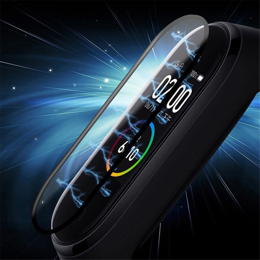 3D Hot Bending PMMA Film HD Clear Screen Shield Protector for Xiaomi Mi Band 6-5