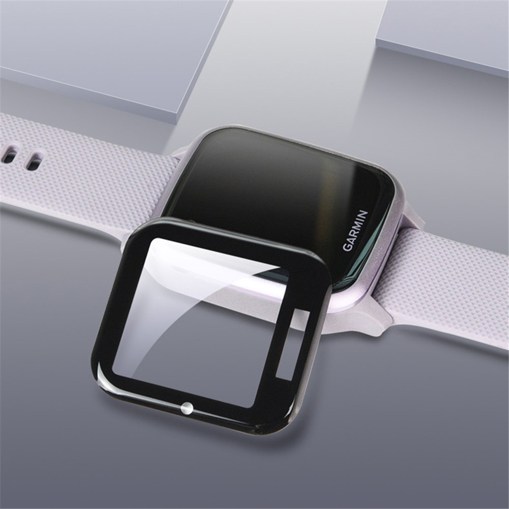 3D Hot Bending HD Clear PMMA Film Screen Protectors for Garmin Venu SQ Smart Watch-5