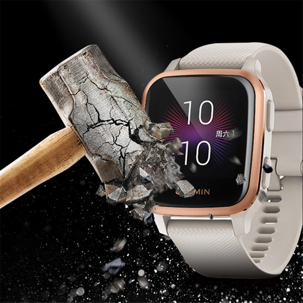 3D Hot Bending HD Clear PMMA Film Screen Protectors for Garmin Venu SQ Smart Watch-6