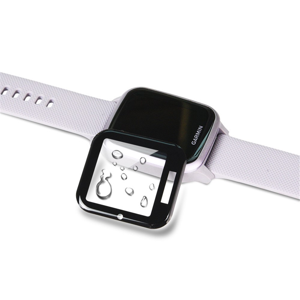 3D Hot Bending HD Clear PMMA Film Screen Protectors for Garmin Venu SQ Smart Watch-9