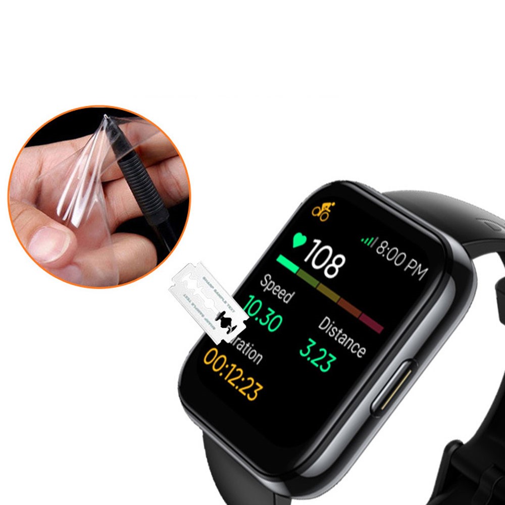 TPU Anti-explosion Screen Protector for Realme Watch 2 Pro Kids' Watch Film Guard-6