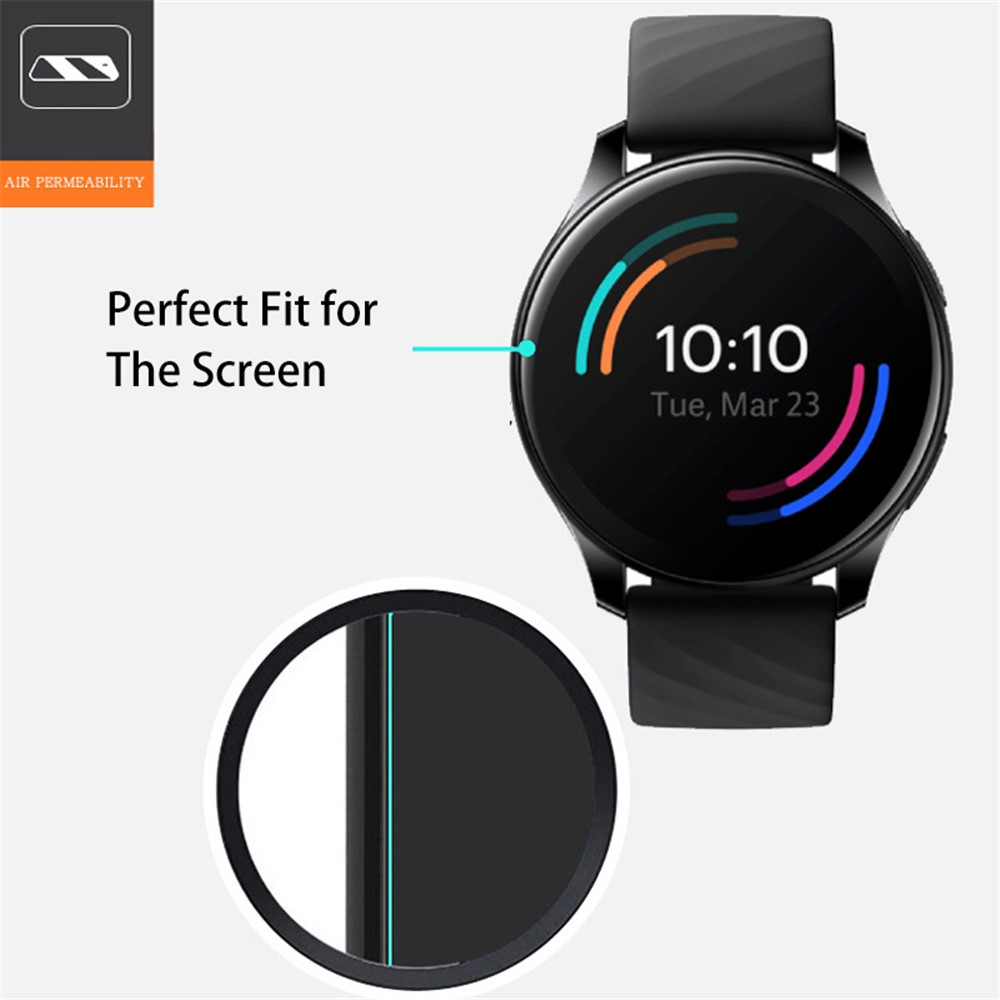 TPU Anti-explosion Scratch Resistant Smart Watch Screen Protector Film for OnePlus Watch D42mm-5