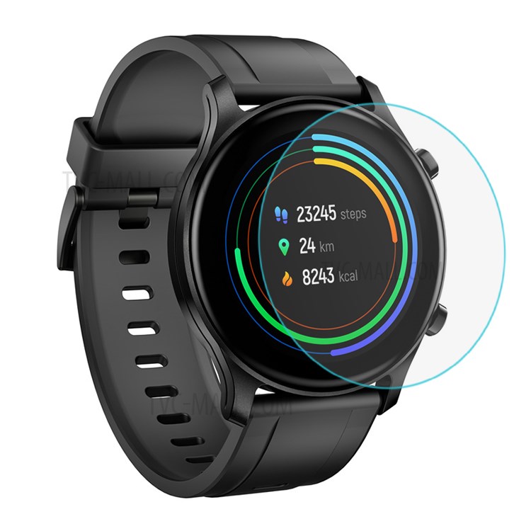 Soft TPU Waterproof Anti-explosion Smart Watch Screen Protector Film for Haylou RS3 D38mm-1