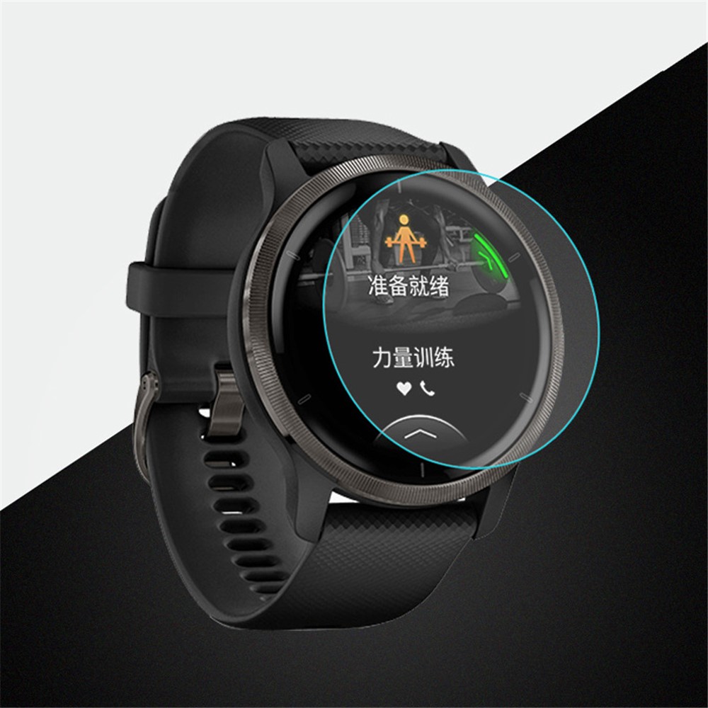 Soft TPU Anti-scratch Explosion-proof Smart Watch Screen Protector Film Guard for Garmin Venu 2 D40mm-3