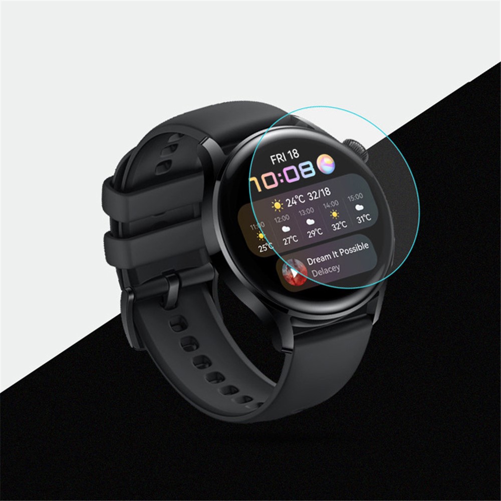 TPU Smart Watch Explosion-proof Screen Protector Film Guard Shield for Huawei Watch 3 D42mm-4