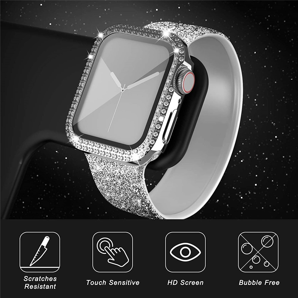 rhinestone apple watch case