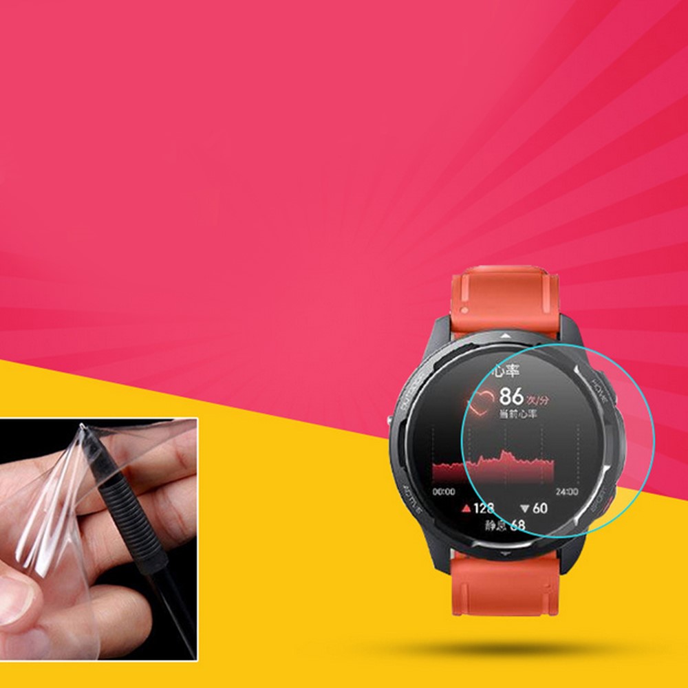 Anti-Explosion HD High Definition Soft TPU Anti-Scratch Screen Guard Protector Film for Xiaomi Watch Color 2 38mm-3