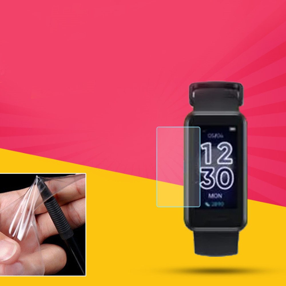 Anti-Scratch High Light Transmittance Anti-Explosion Soft TPU Screen Guard Protector Film for realme Band 2-3