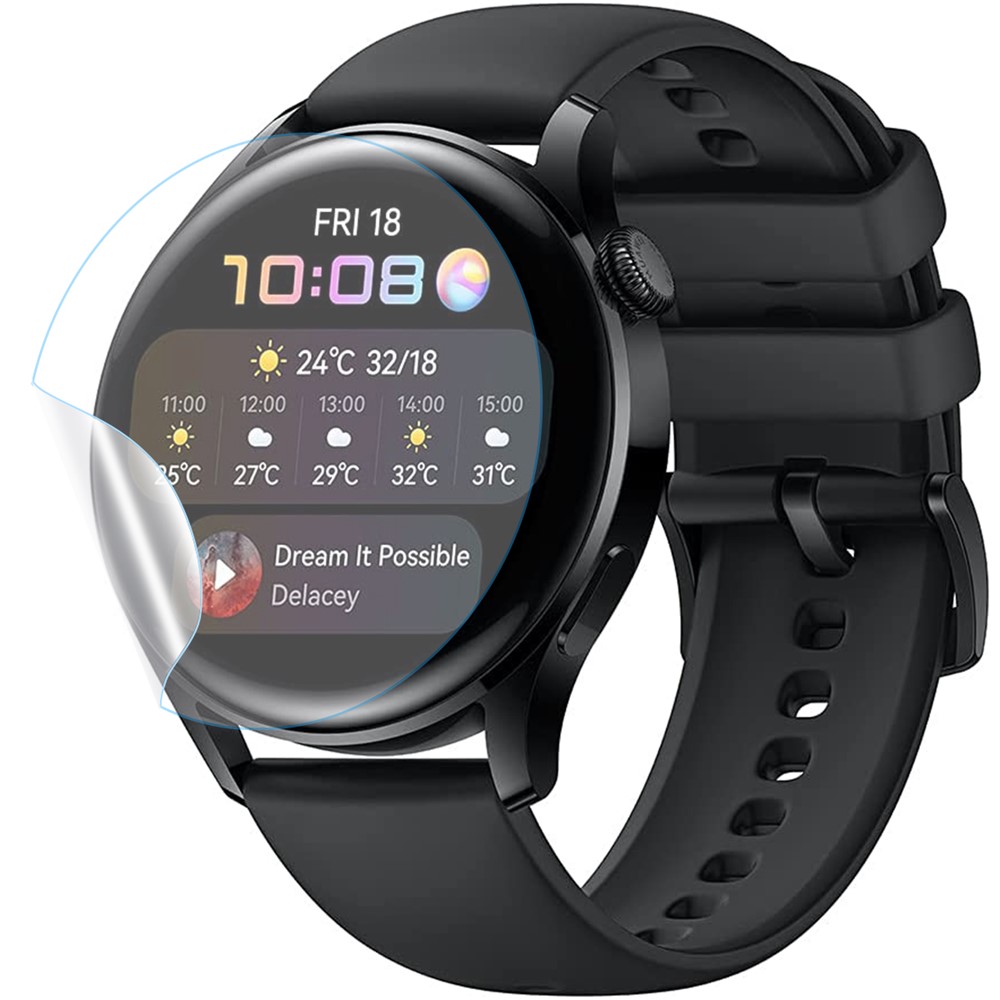 Soft TPU Screen Protector Anti-explosion HD Clarify Film for Huawei Watch GT 3 42mm/39mm-1