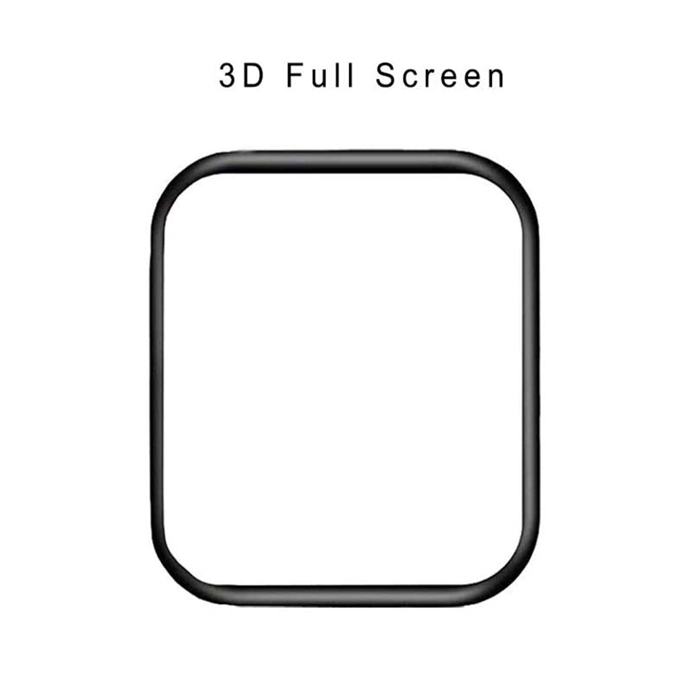 3D Curved Edge Full Glue Full Coverage Waterproof HD Tempered Glass Screen Protector for Apple Watch Series 7 41mm-7