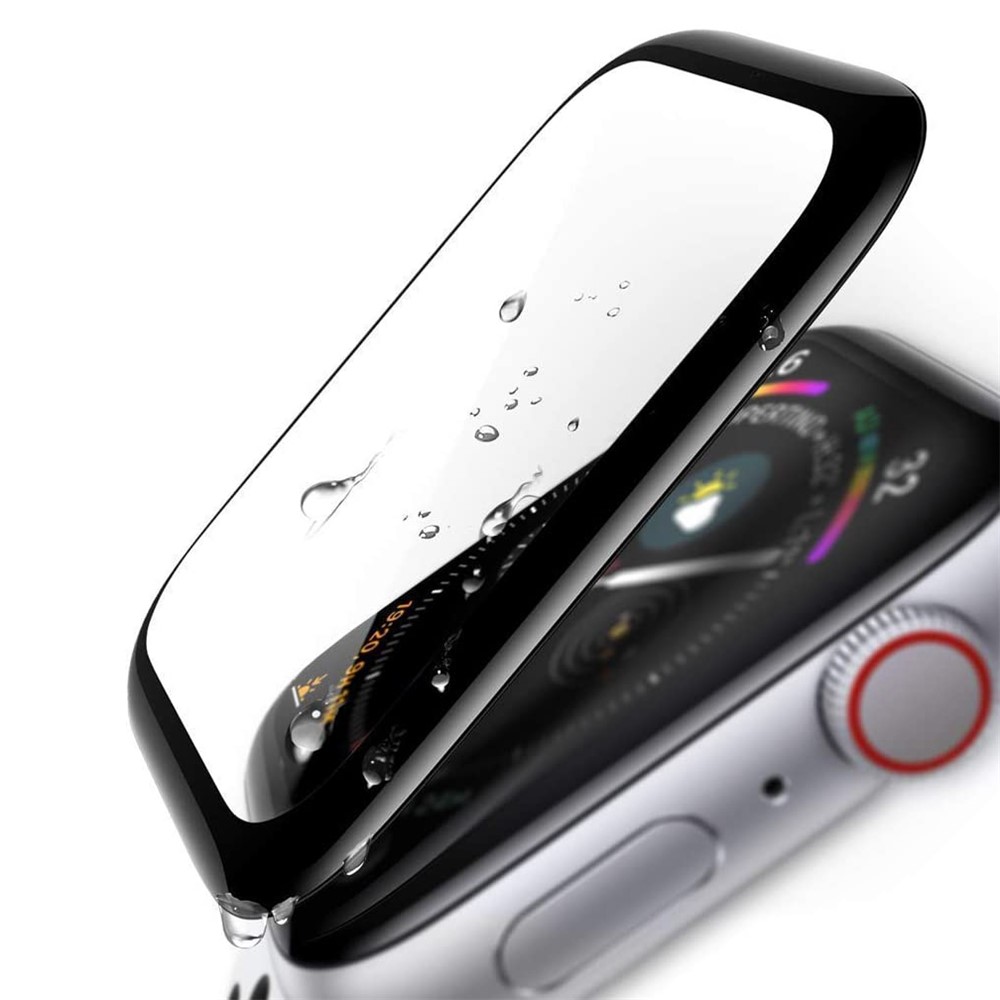 Waterproof HD Clear Full Glue 3D Curved Full Coverage Tempered Glass Screen Protector for Apple Watch Series 7 45mm-1