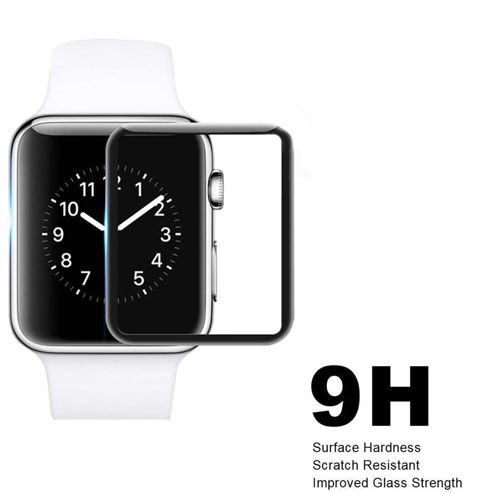 Waterproof HD Clear Full Glue 3D Curved Full Coverage Tempered Glass Screen Protector for Apple Watch Series 7 45mm-2