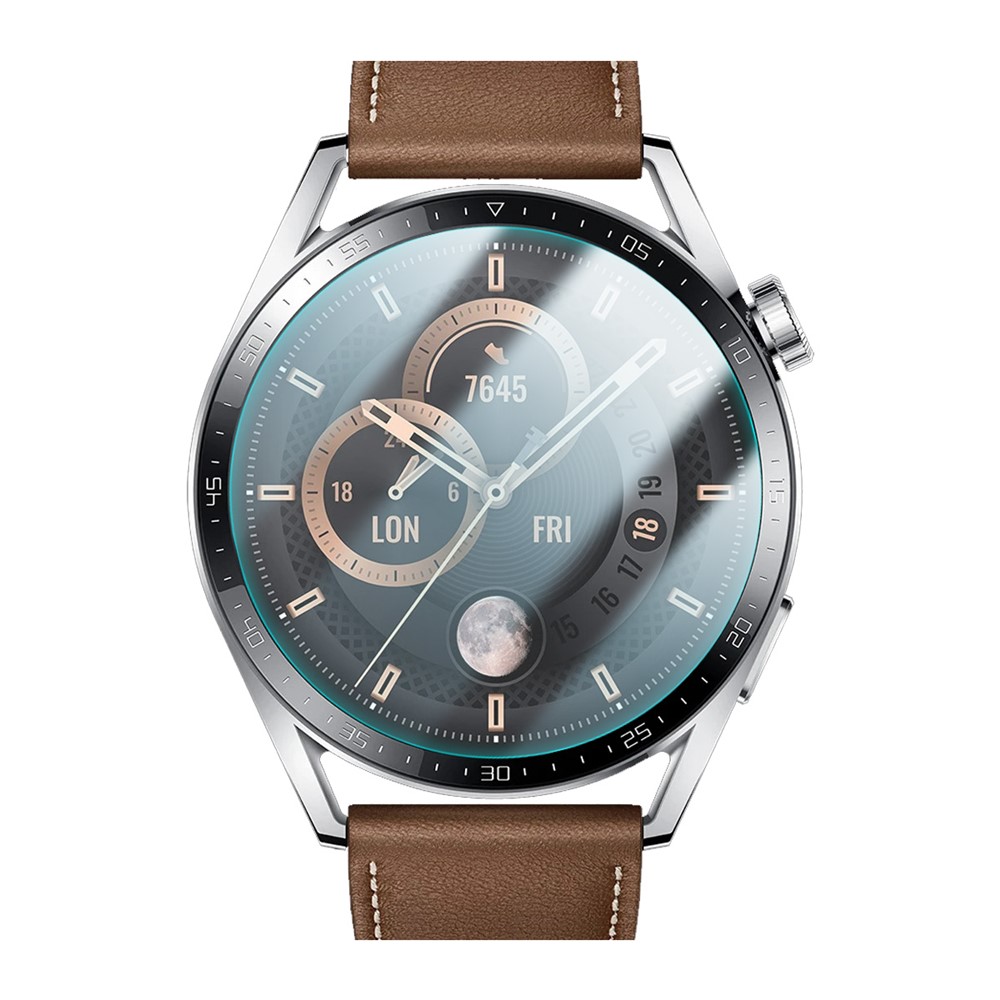 HAT PRINCE Explosion-proof Ultra Thin HD Scratch-resistant PET + PC Screen Protectors Films for Huawei Watch GT 3 46mm-1