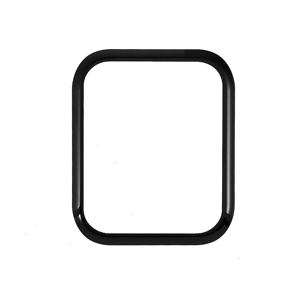HD Clear Full Screen Full Glue 9H Silk Printing Tempered Glass Protective Film for Apple Watch Series 7 45mm-2