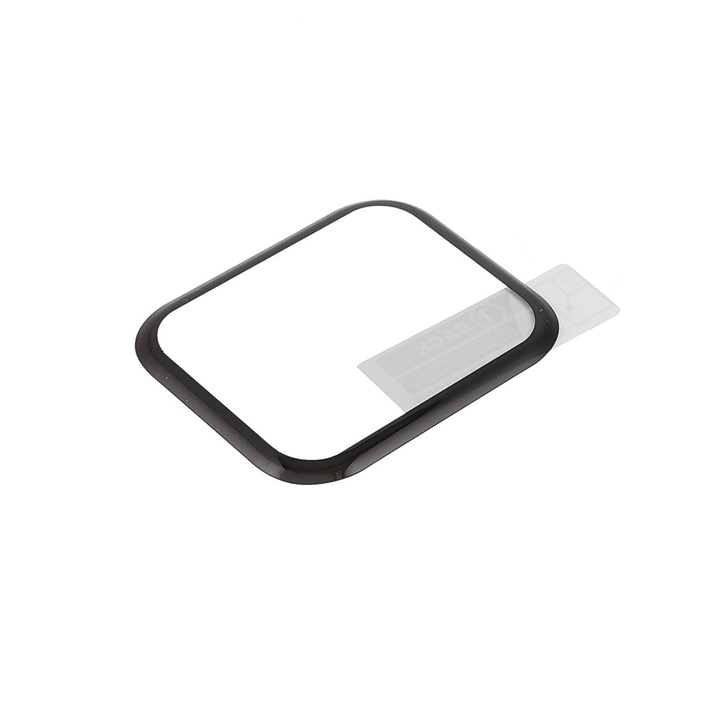 Full Complete Full Glue Silk Printing 9H Hardness Clear Tempered Glass Screen Protector for Apple Watch Series 7 41mm-4