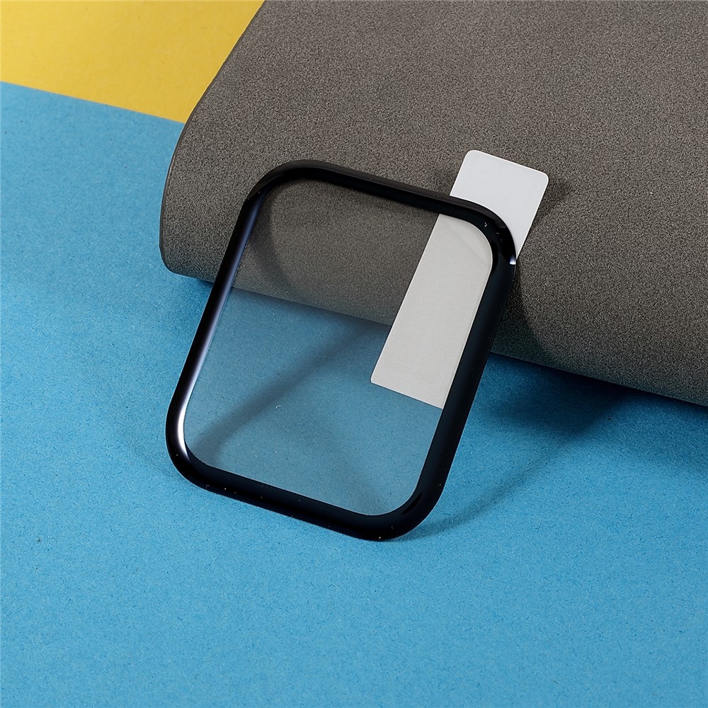 Full Complete Full Glue Silk Printing 9H Hardness Clear Tempered Glass Screen Protector for Apple Watch Series 7 41mm-6