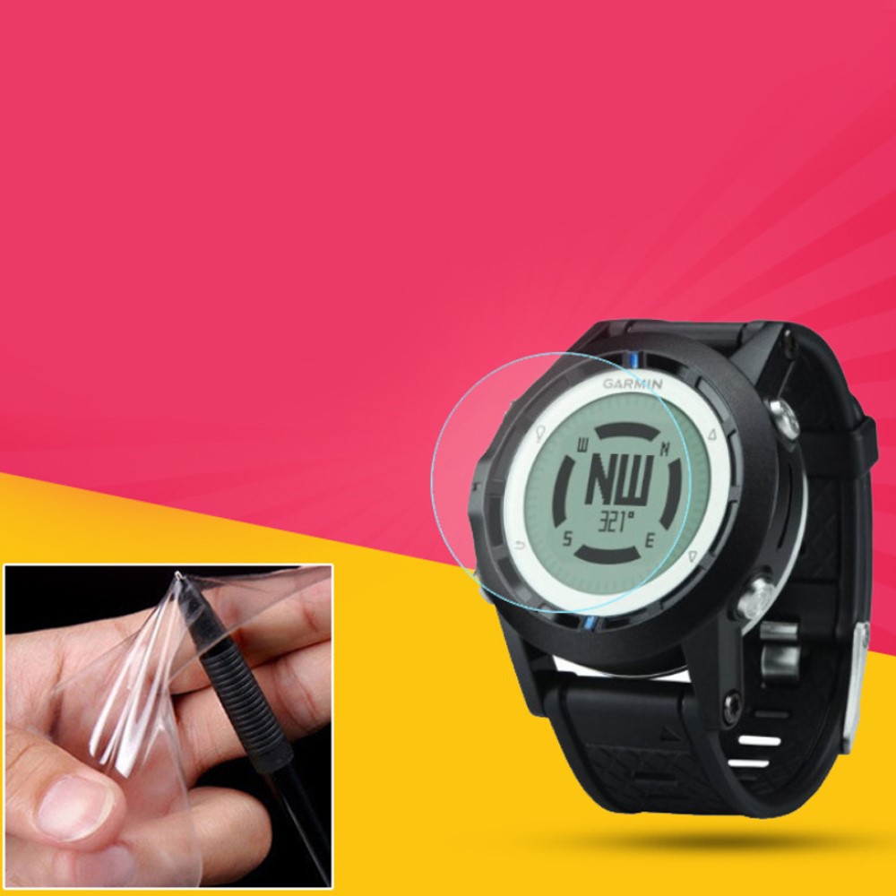 Anti-explosion Ultra-thin Soft TPU Screen Protector for Garmin Quatix 6x 51mm (39mm Dial)-3