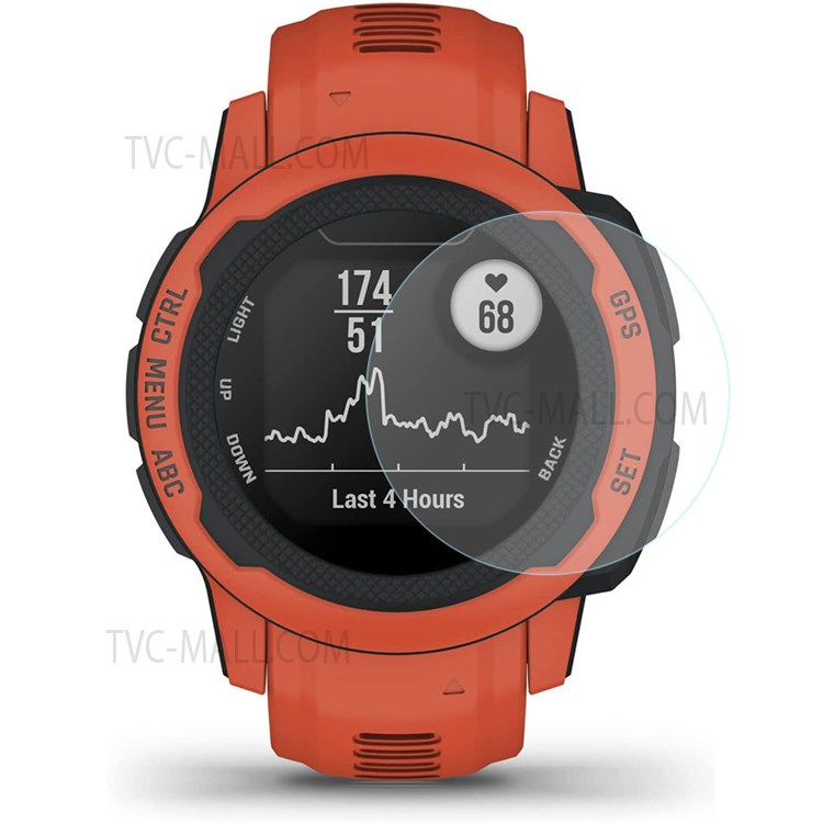 For Garmin Instinct 2S 0.3mm Arc Edge Explosion-proof Smooth Touch Tempered Glass Screen Protector Film-1