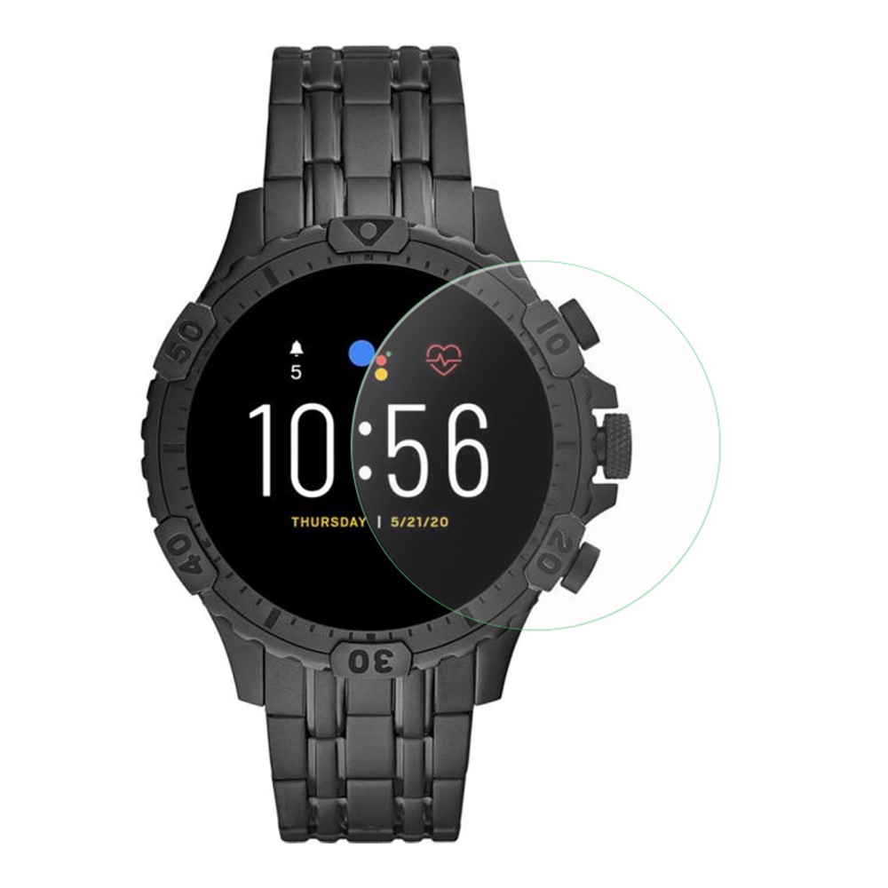 For Fossil Gen 5 37mm Anti-explosion TPU Screen Protector Ultra Slim High Transparency Screen Film-1