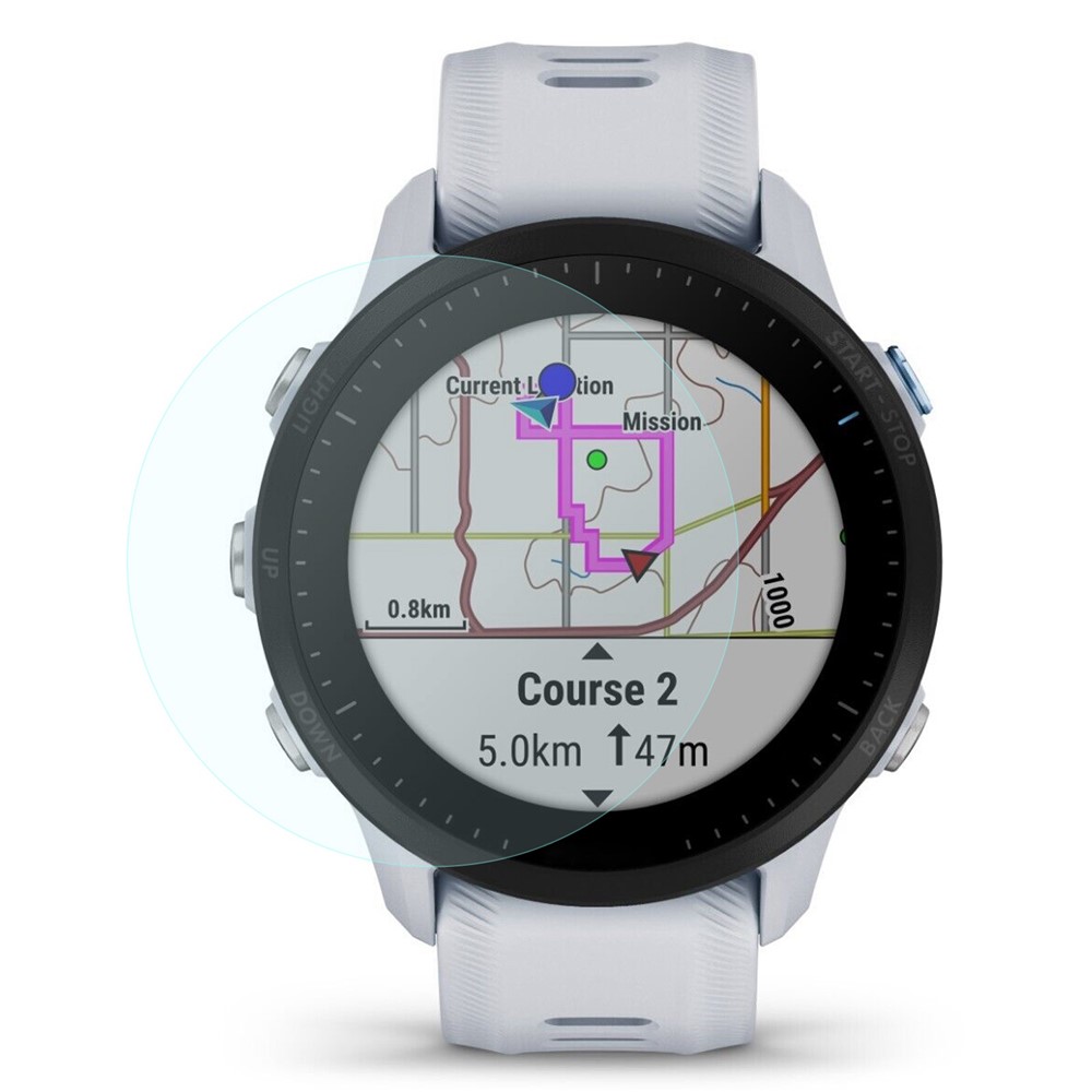 For Garmin Forerunner 955 D41mm HD Clear Screen Protector Ultra Clear Soft TPU Watch Screen Film-2
