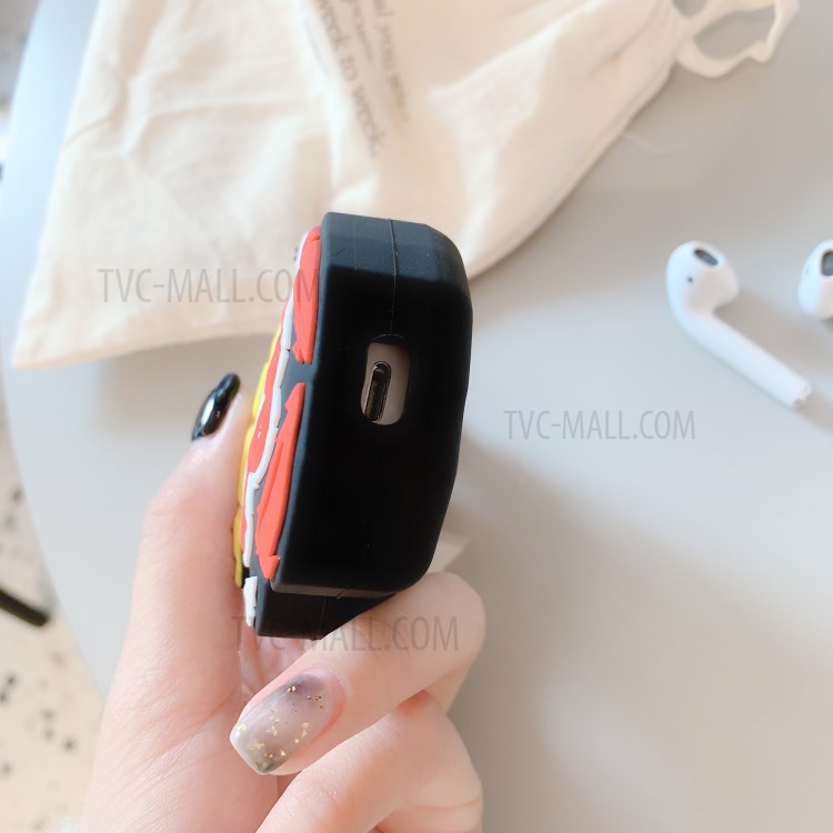 Cartoon Silicone Case for Apple AirPods with Wireless Charging Case (2019) / AirPods with Charging Case (2019) (2016) - Sun WuKong-3