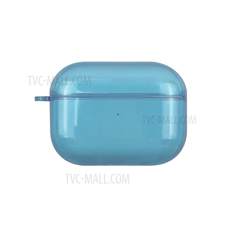 Cor TPU Sólida Caixa Protetora Para Maçã Airpods Pro - Bebê Azul-1