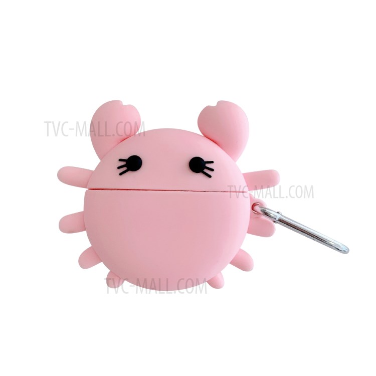 Cartoon Crab Shape Silicone Protective Case for Apple AirPods Pro-1
