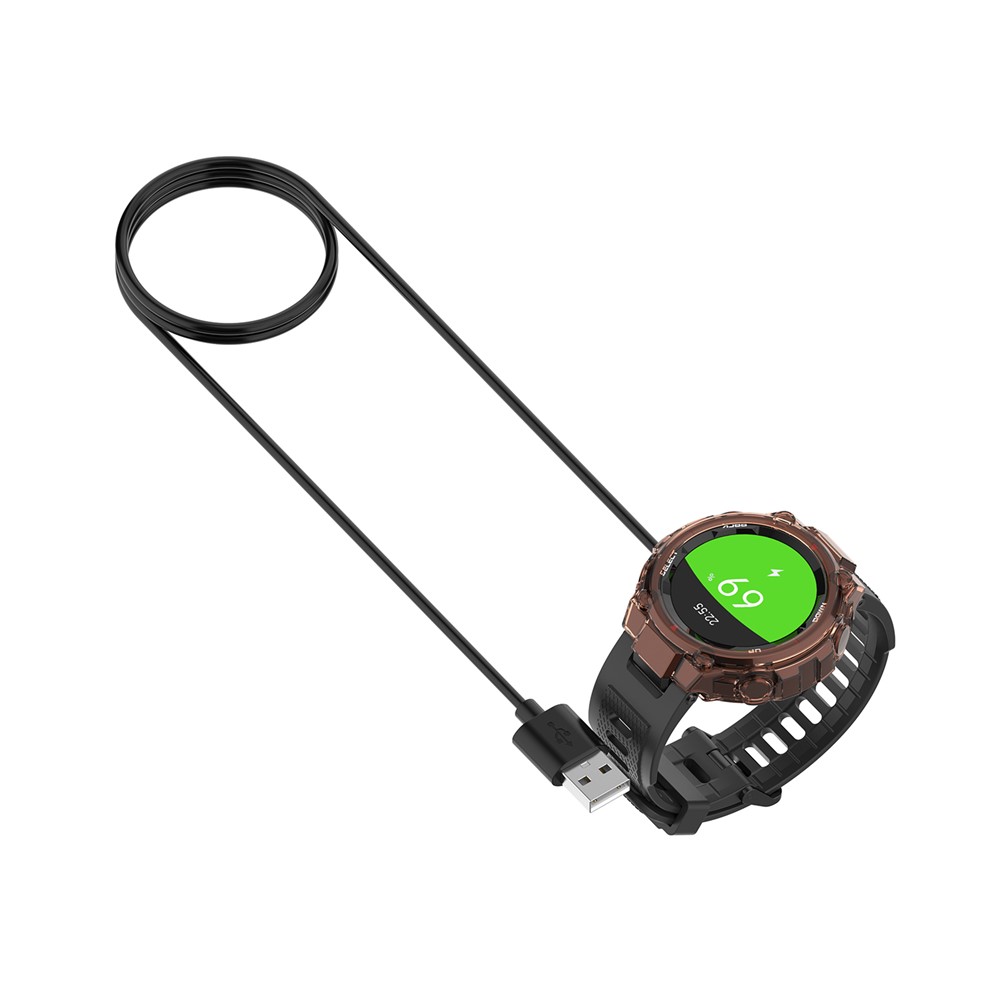 Cabo USB 1m Carga Magnética Doca Berço Para Amazfit T-rex A1918 / GTR 42 Milímetros / GTR 47 Milímetros / Gts-13