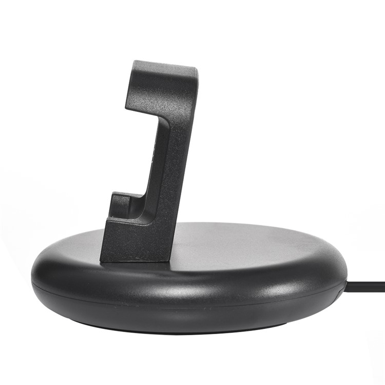 Round Base Charger Docking Station with USB Cable for Fitbit Versa 2-4