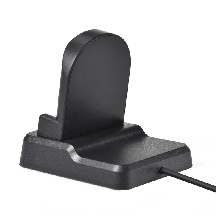 Square Base Charging Cradle Stand Dock Holder with 1M USB Cable for Misfit Vapor 2/Fossil Gen 5/4-2