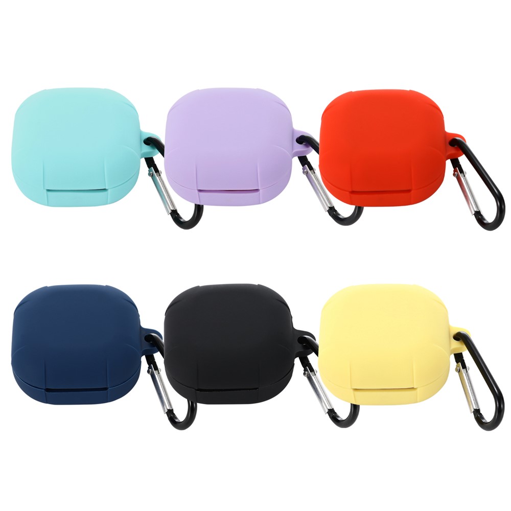 Silicone Protector Earphones Case for Samsung Buds Live - Black-8