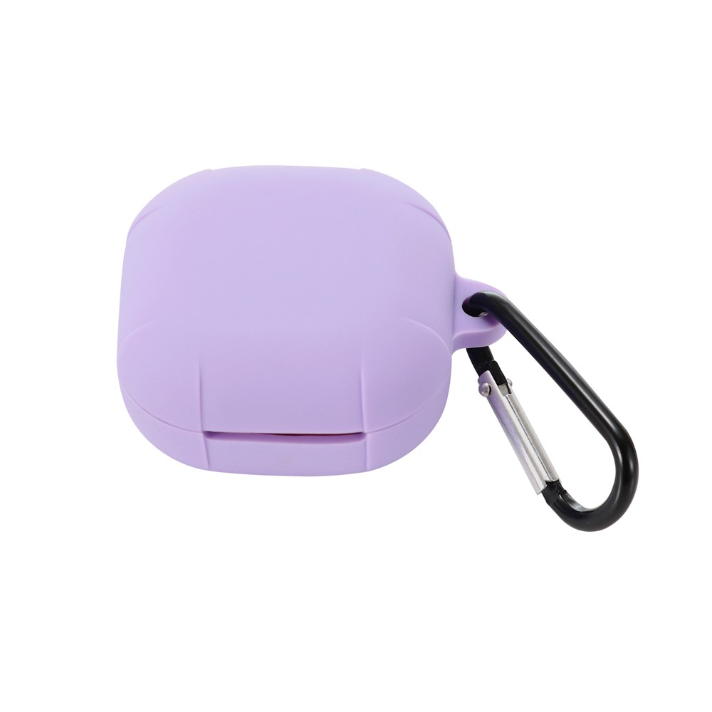 Cas D'écouteurs De Protecteur De Silicone Pour Les Bourgeons Samsung En Direct - Mauve-2