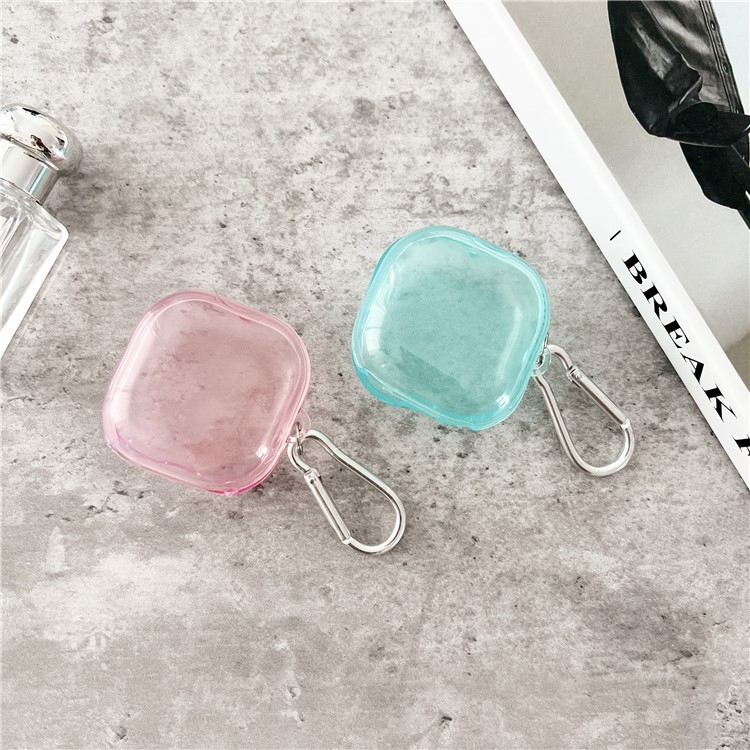 TPU Protective Earphone Case Cover for Samsung Galaxy Buds Live - White-4