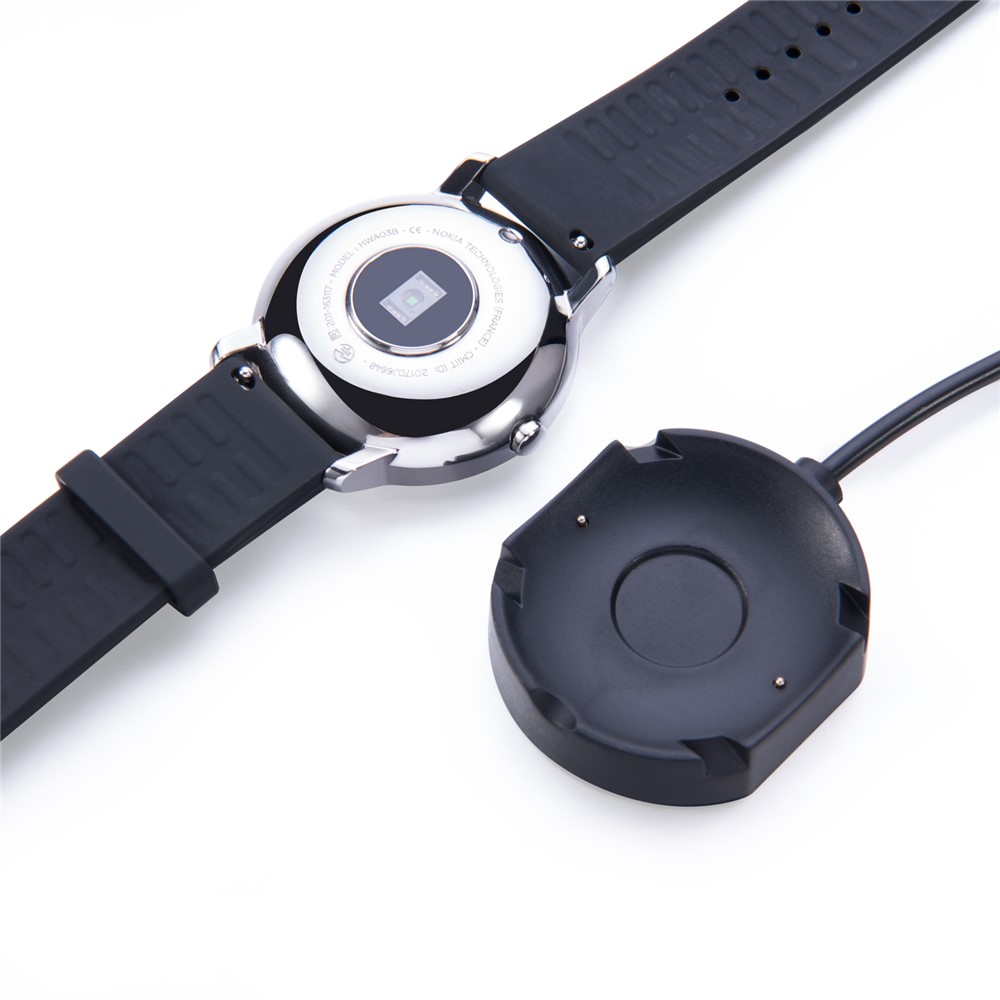 1M Magnetic USB Charging Dock Cable for Nokia Steel HR/Withings Hybrid Smartwatch-8