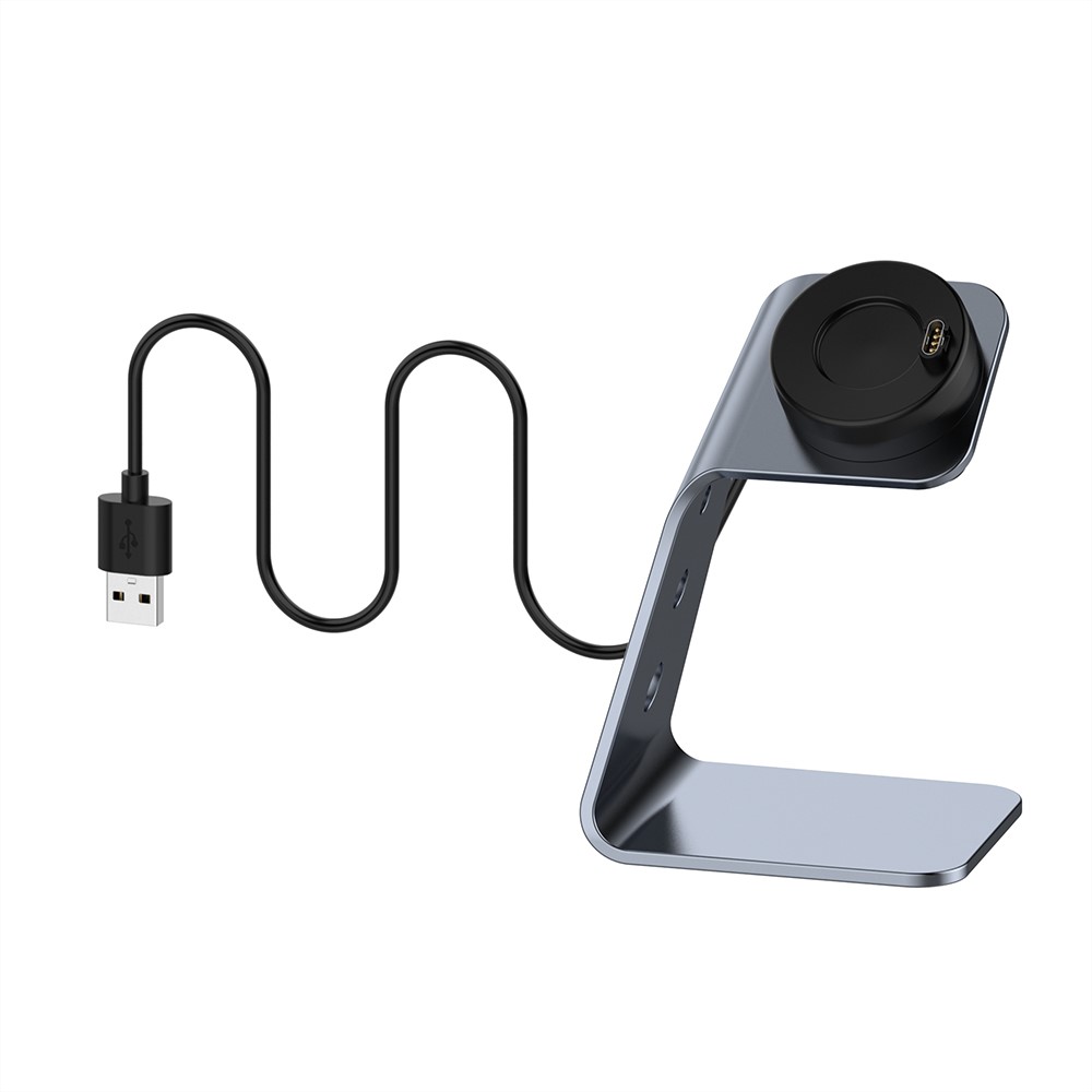Charging Dock Stand Station Cradle Holder with 1.5M USB Cable for Garmin Forerunner 745/Fenix 6/Fenix 6X/Fenix 6S - Grey-10