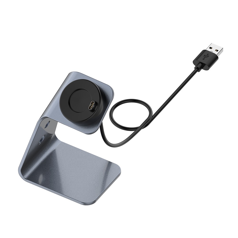 Charging Dock Stand Station Cradle Holder with 1.5M USB Cable for Garmin Forerunner 745/Fenix 6/Fenix 6X/Fenix 6S - Grey-2