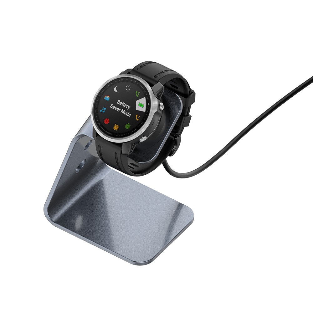 Charging Dock Stand Station Cradle Holder with 1.5M USB Cable for Garmin Forerunner 745/Fenix 6/Fenix 6X/Fenix 6S - Grey-4